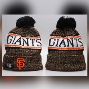 San Francisco Giants Winter Pom Knit Beanie